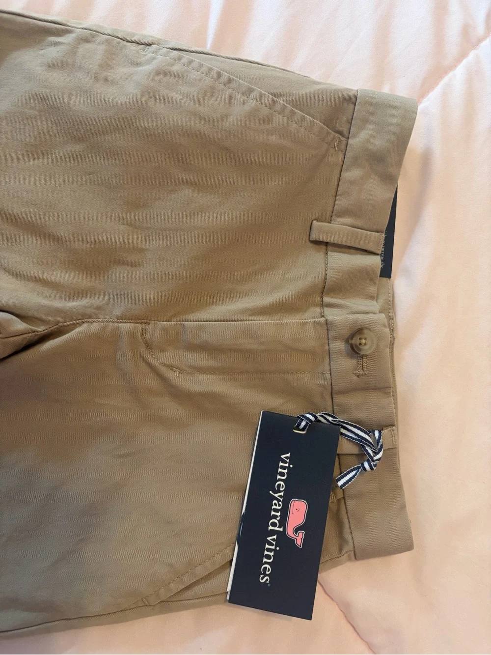 Vineyard Vines Boy’s Khaki Shorts - New